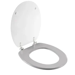 Abattant WC MDF charnières métal Amber