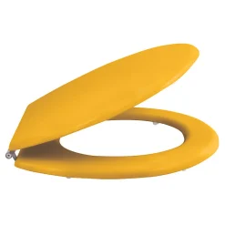 Abattant wc MDF CLEO Safran mat Charnières en Inox MSV