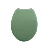 Abattant wc MDF CLEO Vert Basil mat Charnières en Inox MSV