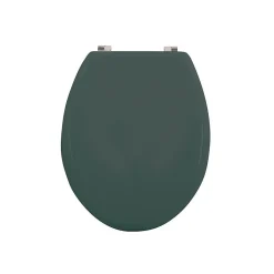 Abattant wc MDF CLEO Vert Foncé mat Charnières en Inox MSV