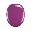Abattant wc MDF CLEO Violet Charnières Inox MSV