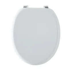 Abattant WC MDF compressé blanc 42.5cm