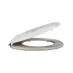 Abattant wc MDF Dog SCOTT Beige Charnières Inox MSV