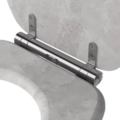 Abattant wc mdf effet beton soft close