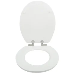 Abattant wc MDF NEW BROOK Charnières Zinc Spirella