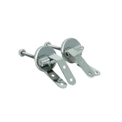 Abattant wc MDF PARADISE Bleu Charnières Inox MSV