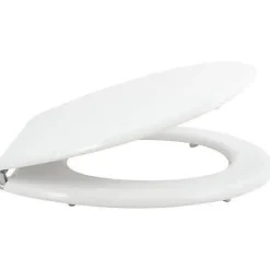 Abattant WC MSV - MDF - Charnières zinc - Blanc