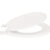 Abattant WC MSV - MDF - Charnières plastiques - Blanc