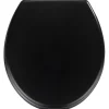 Abattant WC noir mat MDF Prima Wenko