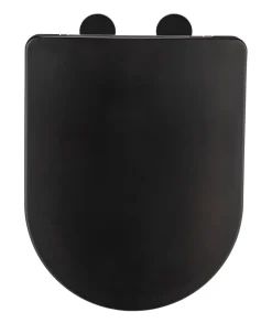 Abattant WC noir mat Thermodur Galati Wenko