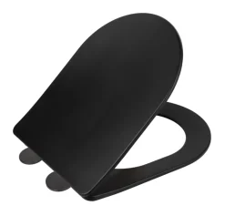 Abattant WC noir mat Thermodur Galati Wenko
