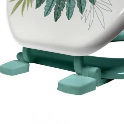 Abattant WC Panazio Tropical (47x37 cm - Bleu)