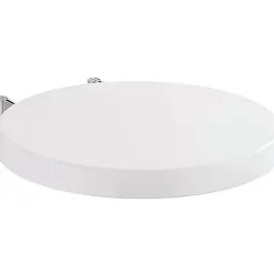 Abattant WC rond pour WC SANINDUSA WCA blanc (non universel)