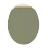 Abattant wc samba mdf kaki déclipsable soft close