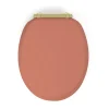 Abattant wc samba mdf terracota déclipsable soft close