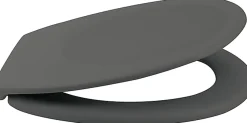 Abattant WC Spirella Neela en Duroplast coloris gris mat