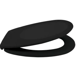 Abattant WC Spirella Neela en Duroplast coloris noir mat