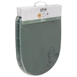 Abattant WC standard coloris vert ficus, 5Five Duo