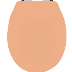Abattant wc Thermo dur avec frein de chute NEELA Pêche Charnières ABS Chromé Spirella