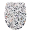 Abattant WC thermoplast design Terrazzo