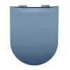 Abattant wood slim déclipsable uni (36.5x48 cm - Bleu azur)