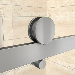 Aica Porte De Douche Coulissante 120x195cm En 8mm Verre Anticalcaire
