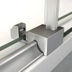 Aica Porte De Douche Coulissante 160x195cm En 8mm Verre Anticalcaire