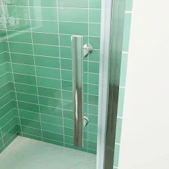 Aica Porte De Douche 70x180cm Porte De Douche Pivotante En Niche 6mm Verre Anticalcaire Porte De Douche Hauteur 180 Cm