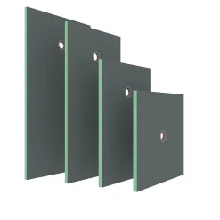 AICA Receveur à carreler en polystyrène - 80 x 80 x 4 cm - recoupable sur mesure