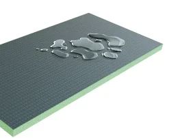 AICA Receveur à carreler en polystyrène - 80 x 80 x 4 cm - recoupable sur mesure