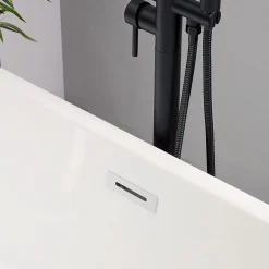 Allegra Baignoire Autoportante Ovale 150 Cm En Acrylique