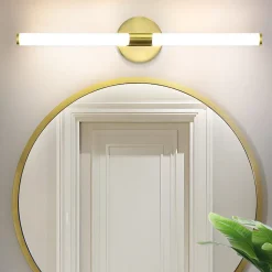 Applique murale de salle de bain à LED NETTLIFE 8W, lampe de salle de bain, applique murale 4000K IP44