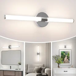 Applique murale de salle de bain NETTLIFE LED - 8W 60CM 4000K IP44
