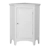 Armoire d angle en bois blanche Teamson Home