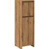 Armoire de bain chêne artisanal 30x30x95 cm bois d'ingénierie vidaXL