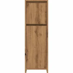 Armoire de bain chêne artisanal 30x30x95 cm bois d'ingénierie vidaXL