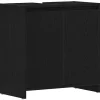 Armoire de bain chêne noir 60x33x60 cm bois d'ingénierie vidaXL