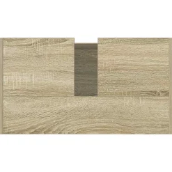 Armoire de bain chêne sonoma 58x33x60 cm bois d'ingénierie vidaXL