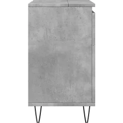 Armoire de bain gris béton 58x33x60 cm bois d'ingénierie vidaXL