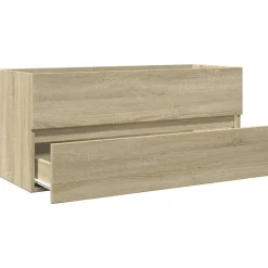 Armoire de lavabo de salle de bain chêne sonoma 100x38,5x45 cm