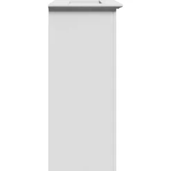 Armoire de lavabo de salle de bain BODO blanc 70x35x80 cm vidaXL