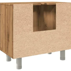 Armoire de salle de bain chêne artisanal 60x32x53,5 cm vidaXL