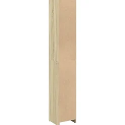 Armoire de salle de bain Chêne sonoma 30x30x183,5 cm Aggloméré vidaXL