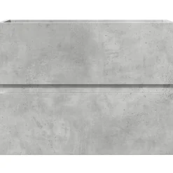 Armoire de salle de bain gris béton bois d'ingénierie vidaXL
