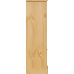 Armoire de salle de bain Corona 45x33x110 cm bois de pin massif vidaXL