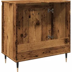 Armoire de salle de bain vieux bois 58x33x60 cm bois ingénierie vidaXL