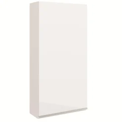 Armoire de salle de bain 40x80 laqué blanc brillant à suspendre