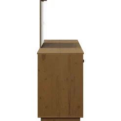 Armoire de salle de bain chêne artisanal 60x33x80 cm vidaXL