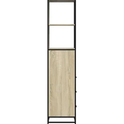 Armoire de salle de bain chêne sonoma 35x37,5x166 cm vidaXL