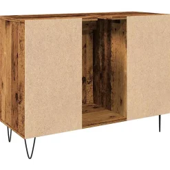 Armoire de salle de bain vieux bois 80x33x60 cm bois ingénierie vidaXL